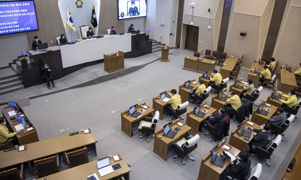 당진시의회 본회의장