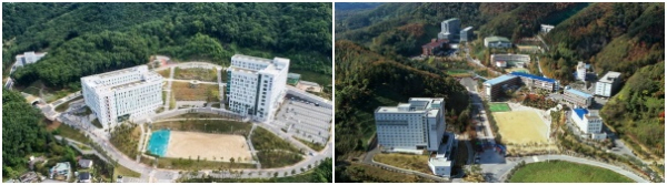 (좌)고양캠퍼스, (우)충청캠퍼스