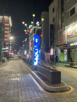 전막별빛 휴 테마거리 조성