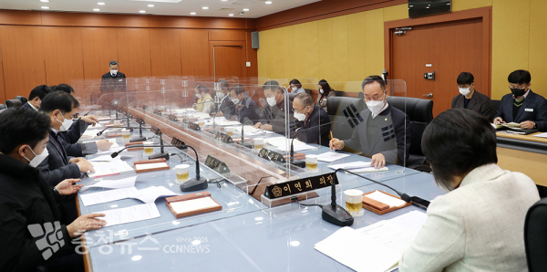 서산시의회가 4일 1월 의원정책간담회를 개최했다.