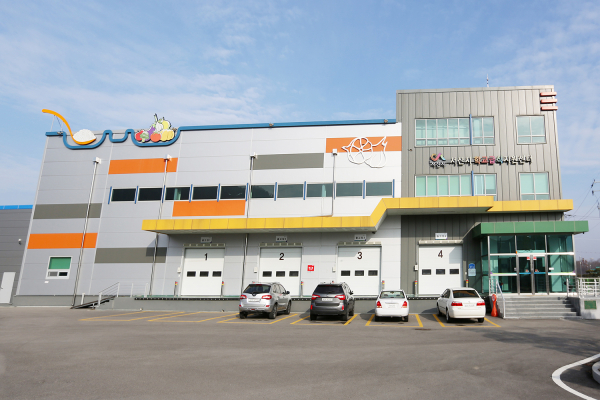 서산시학교급식지원센터 전경