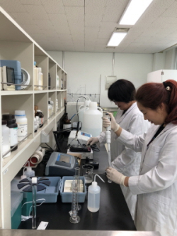 지하수 수질검사 모습
