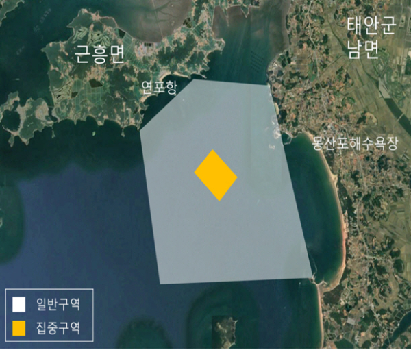 꽃게 산란·서식장 예정지.