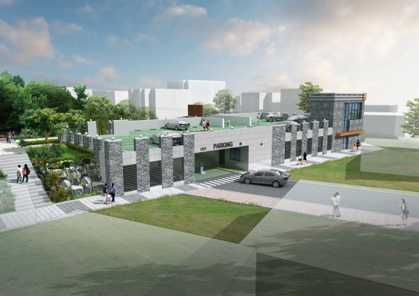 도솔마을 커뮤니티마당 조감도