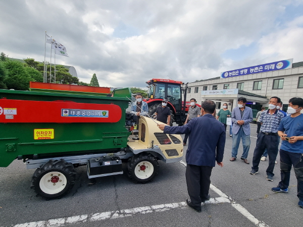 부여군 귀농교육 모습