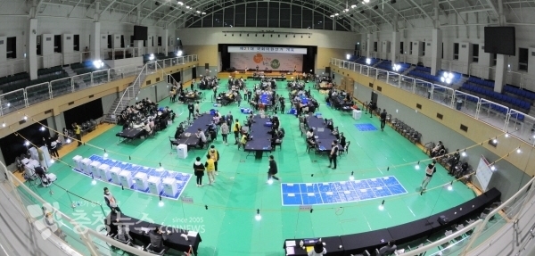 개표장 모습 / 충청뉴스DB