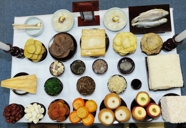 설 차례상 사진 (한국농수산식품유통공사 제공)