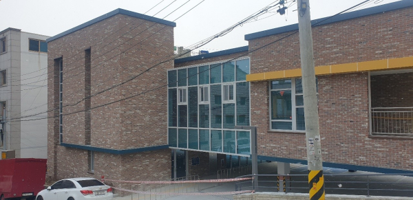 중촌동 마을복지문화센터 신축 건물 모습