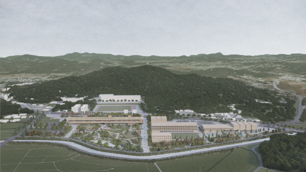 당선작 전체 조감도