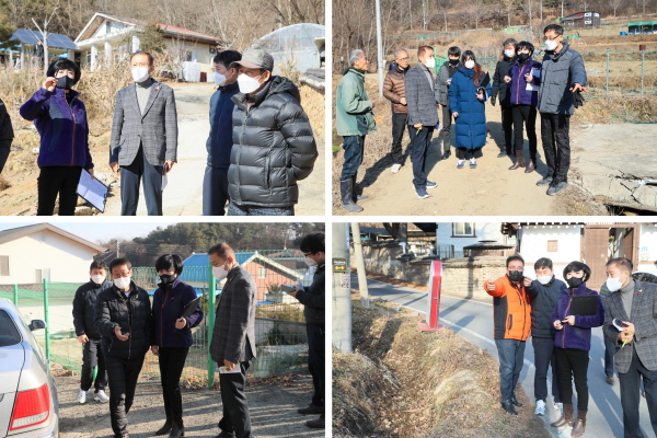 대청동 현장답사 모습