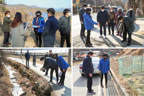 대청동 현장답사 모습