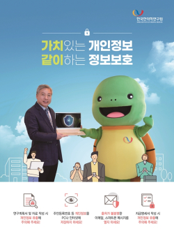 2021년 한국한의학연구원 개인정보 보호 포스터