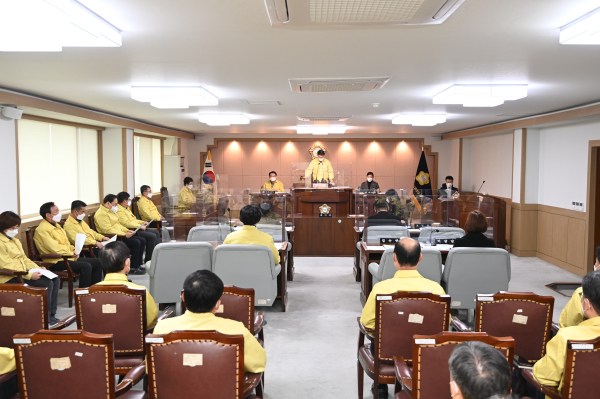 대덕구의회 제261회 임시회 폐회 모습