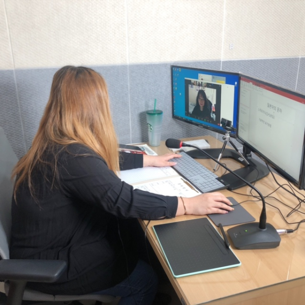 지난 해 시민외국어 교육 사진