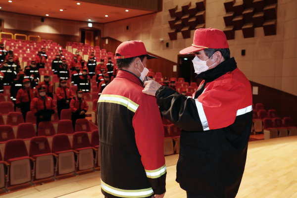 산불전문예방진화대 및 산불감시진화대 발대식