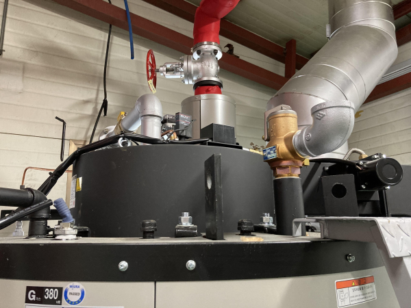 소규모 사업장 저녹스버너 설치 모습