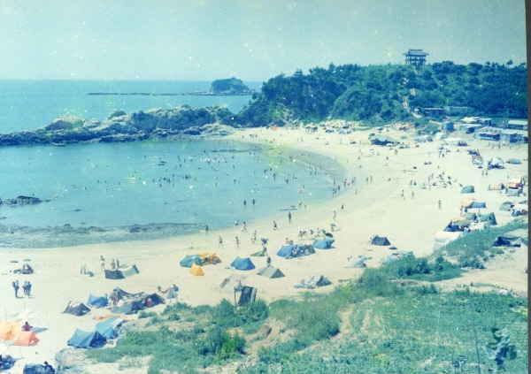 동백정해수욕장 옛사진