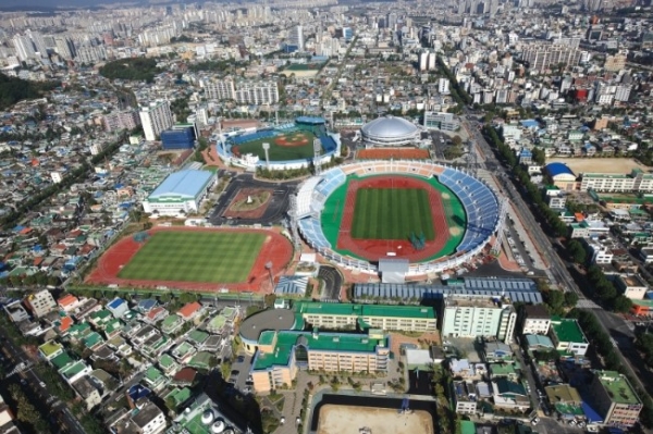 한밭운동장 모습