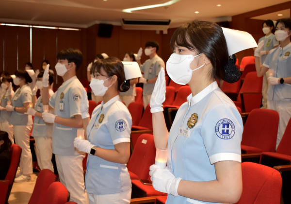 을지대학교 제30회 나이팅게일 선서식