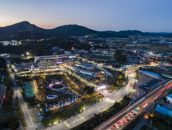 서부발전 본사 야경