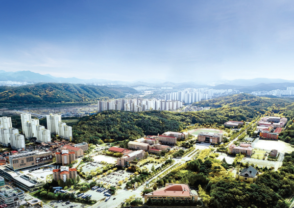 목원대 전경