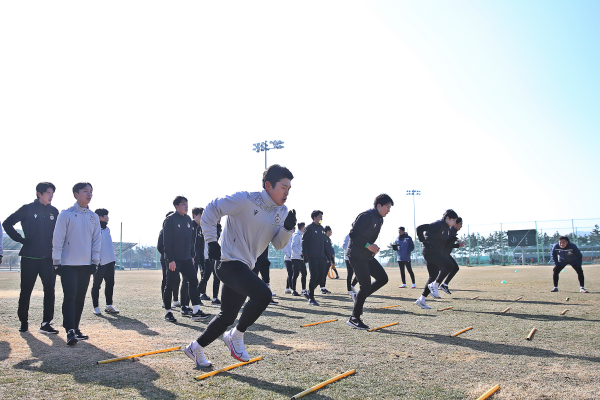 대전하나시티즌, 전지훈련 모습