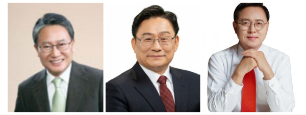 김동완 전 국회의원, 박찬주 전 육군대장, 이명수 국회의원