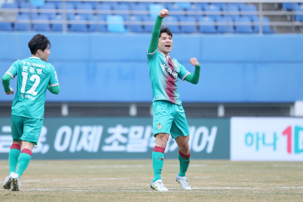 안양전 원기종 선수 모습