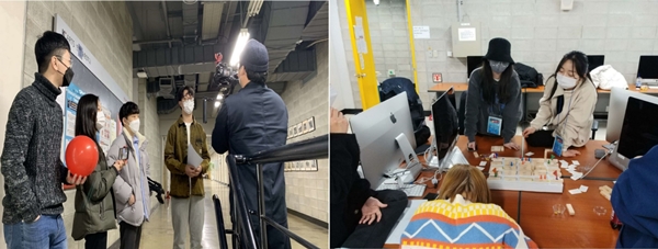 KAIST-한예종 영상캠프 모습