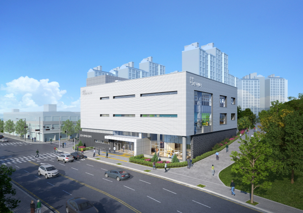 음봉어울샘도서관 조감도