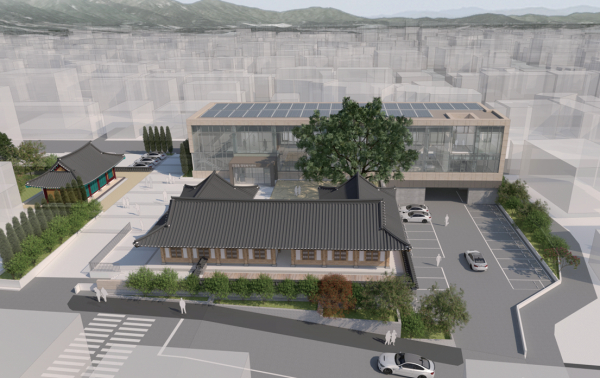 진잠동 복합커뮤니티센터 신축 조감도