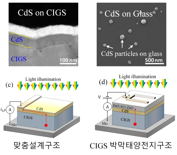 한밭대학교 신소재공학과 정중희 교수 연구기술 구조 모식도