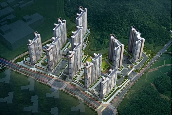 계룡 푸르지오 조감도