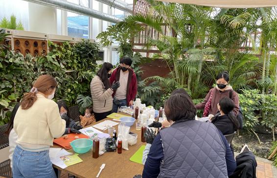 유용미생물(EM) 교육 진행 모습