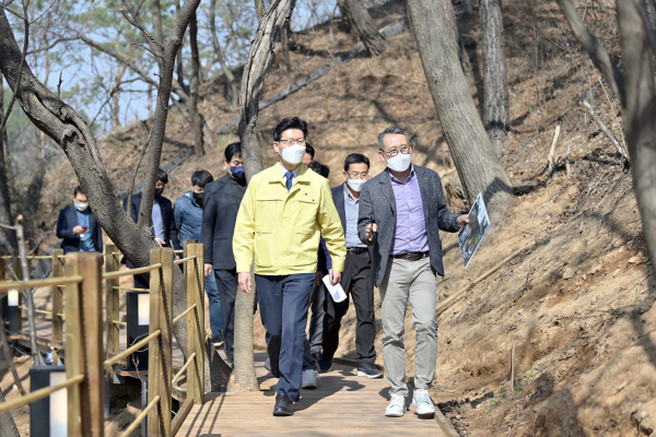 주요사업장 현장방문(백제문화이음길)