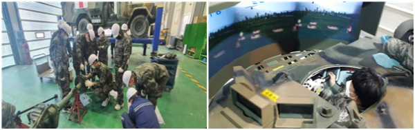 대전도시과학고등학교는 ‘2022년 군(軍) 특성화 과정' 진행 모습