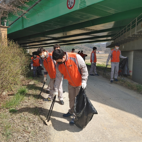 금산공장, 환경정화 활동 모습