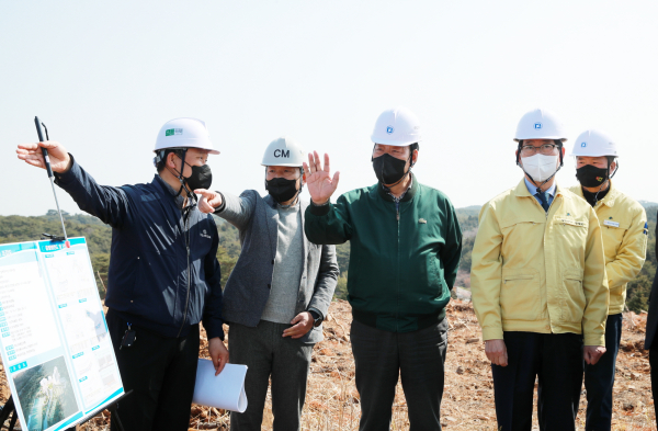 안면도 관광지 조성사업 현장 방문(나라키움연수원)