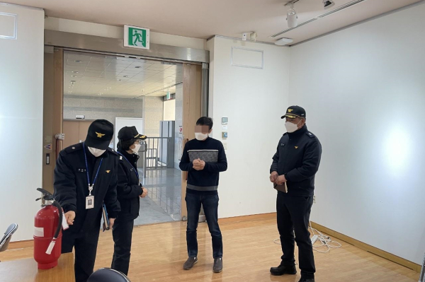 대전소방본부는 6월 1일 지방선거를 대비해 투개표소에 대한 소방안전점검을 실시했다.