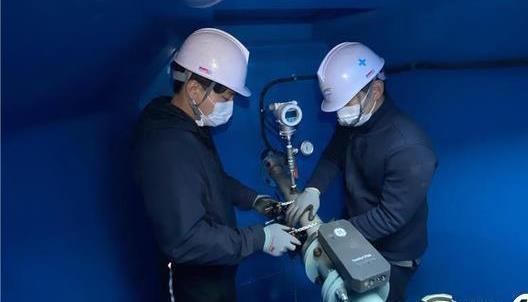 당진시 지방상수도 상수관망 점검 모습