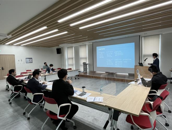 ‘2022년 실현기술개발 지원사업’ 평가 장면