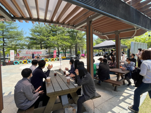 지난 20일 보라매공원에서 열린 정오의 음악회 사진