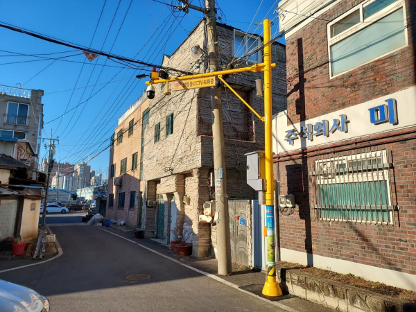 방범용 cctv 설치사진(삼성동)