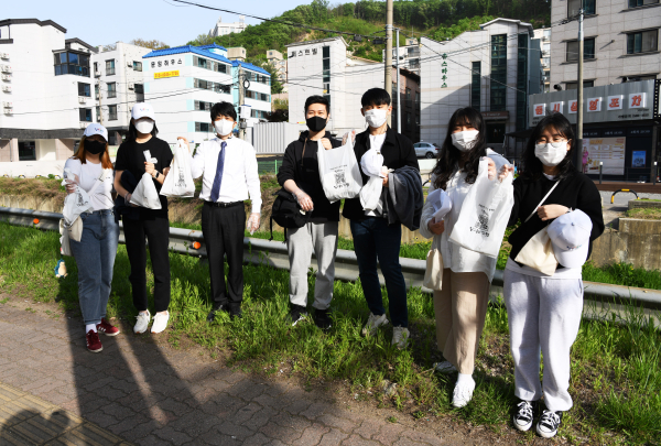 봉사활동 기념사진