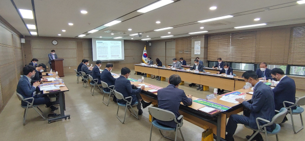 대전농협, 1분기 경영진도 분석회의 개최 모습