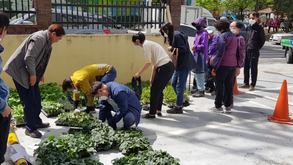 회덕농협, 관내 조합원에 봄 텃밭육묘와 고추육묘 지원