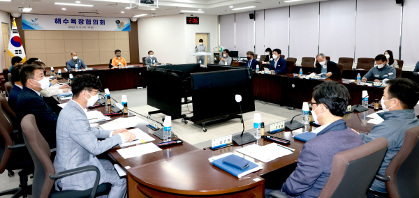 보령시 해수욕장협의회 개최 모습