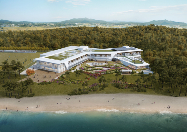 해양치유센터 조감도.