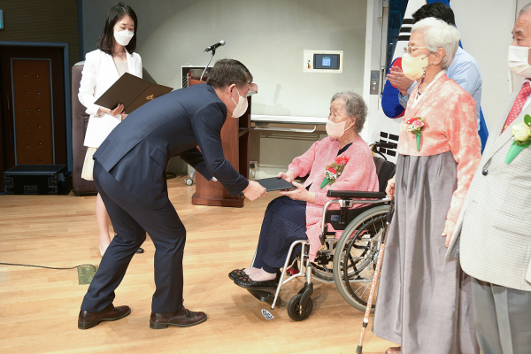 어버이날 기념행사 모습