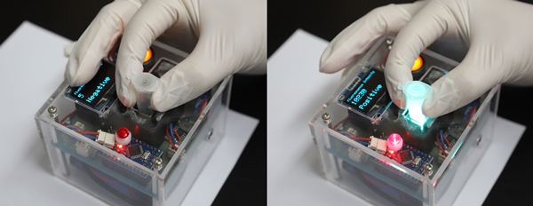 휴대용 형광측정기를 통한 초기 알츠하이머병 바이오마커 검출